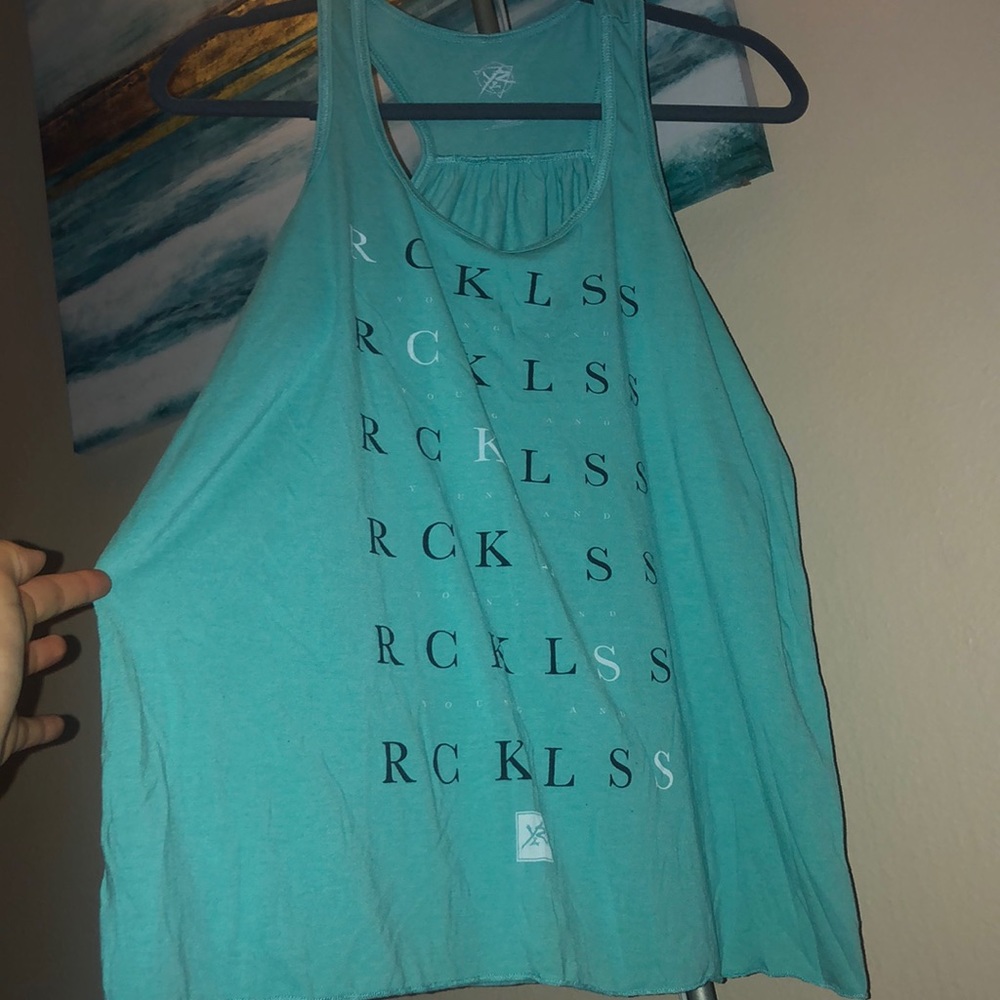 Young and restless tank top